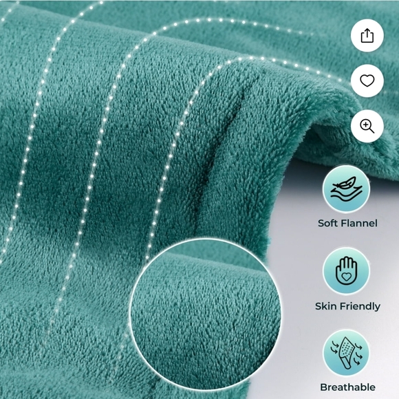 🆕MaxKare Large Heating Pad Back& Shoulder Teal NIB - Picture 4 of 7